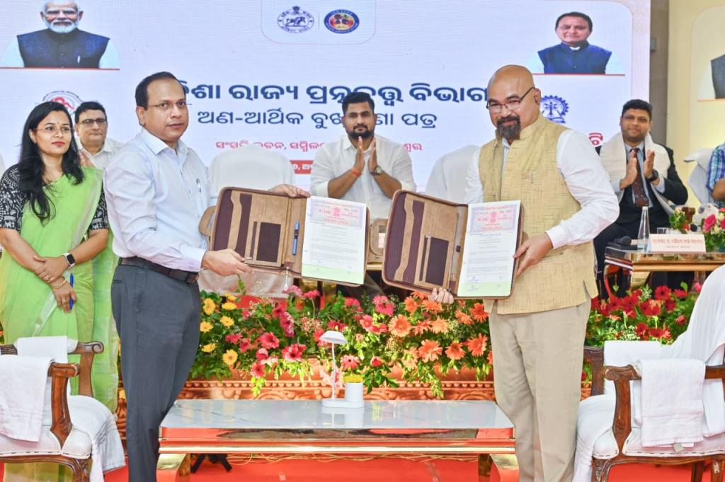 Odisha State Archaeology Department Signs MoUs with IIT Kharagpur and SPA Bhopal for Heritage Conservation