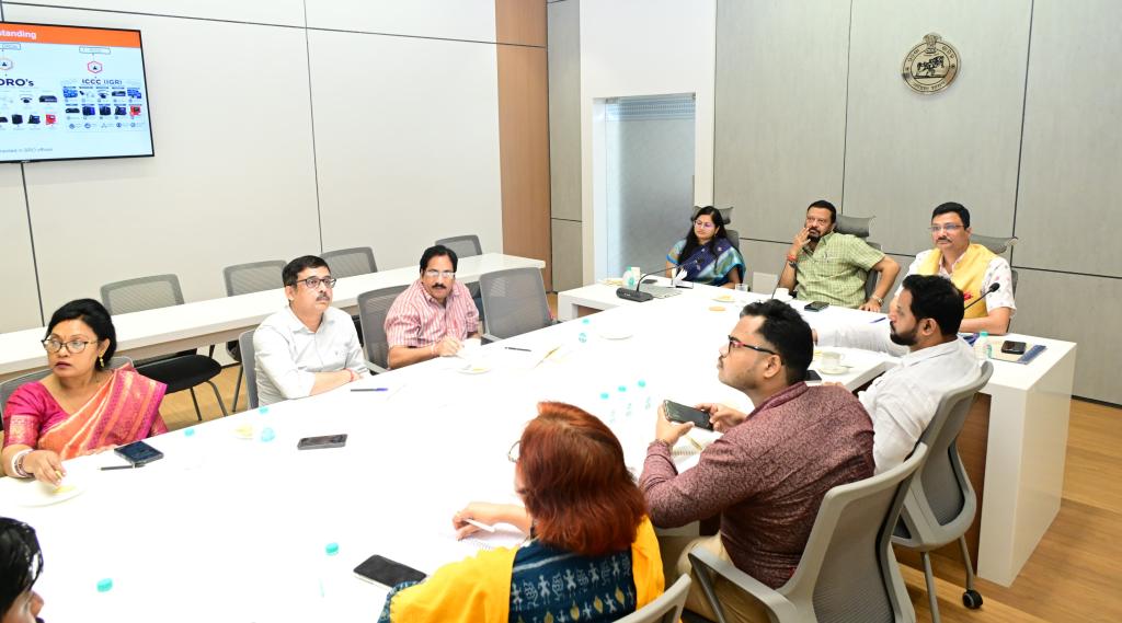 Review Meeting of Hon’ble Revenue Minister on Smart Surveillance System in Registration Offices