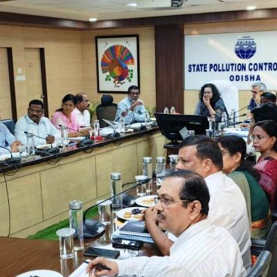 Chief Secretary took a comprehensive review of the activities of the Odisha State Pollution Control Board