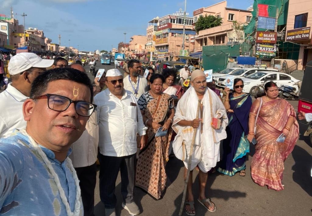 Reenactment of Mahatma Gandhi's 1934 Padayatra begins