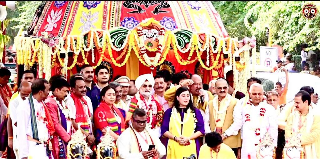 New Delhi’s Hauz Khas Temple Celebrates 48th Rathayatra