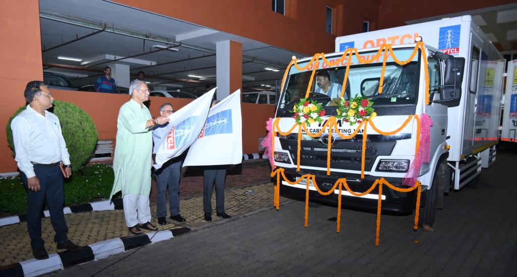 Deputy Chief Minister Shri K V Singh Deo Launched the Advanced Megger R30 Van-Mounted Cable Fault Location and Testing System