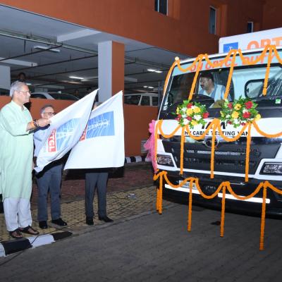 Deputy Chief Minister Shri K V Singh Deo Launched the Advanced Megger R30 Van-Mounted Cable Fault Location and Testing System