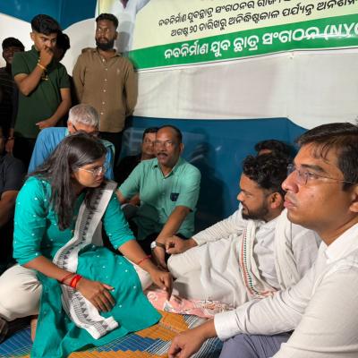 BJD Extends Support to Indefinite Hunger Strike Demanding Education Minister’s Resignation