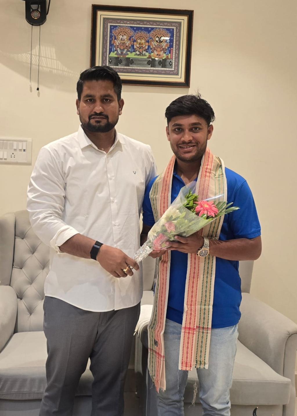 Odisha's Knee Striker Sachin Behera Creates History in Asia Book of Records, Felicitated by Sports Minister Shri Suryabanshi Suraj