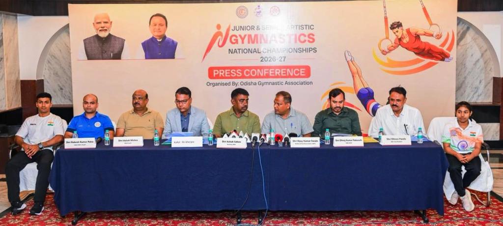 Odisha to Host 2026–27 Junior & Senior Artistic Gymnastics National Championships