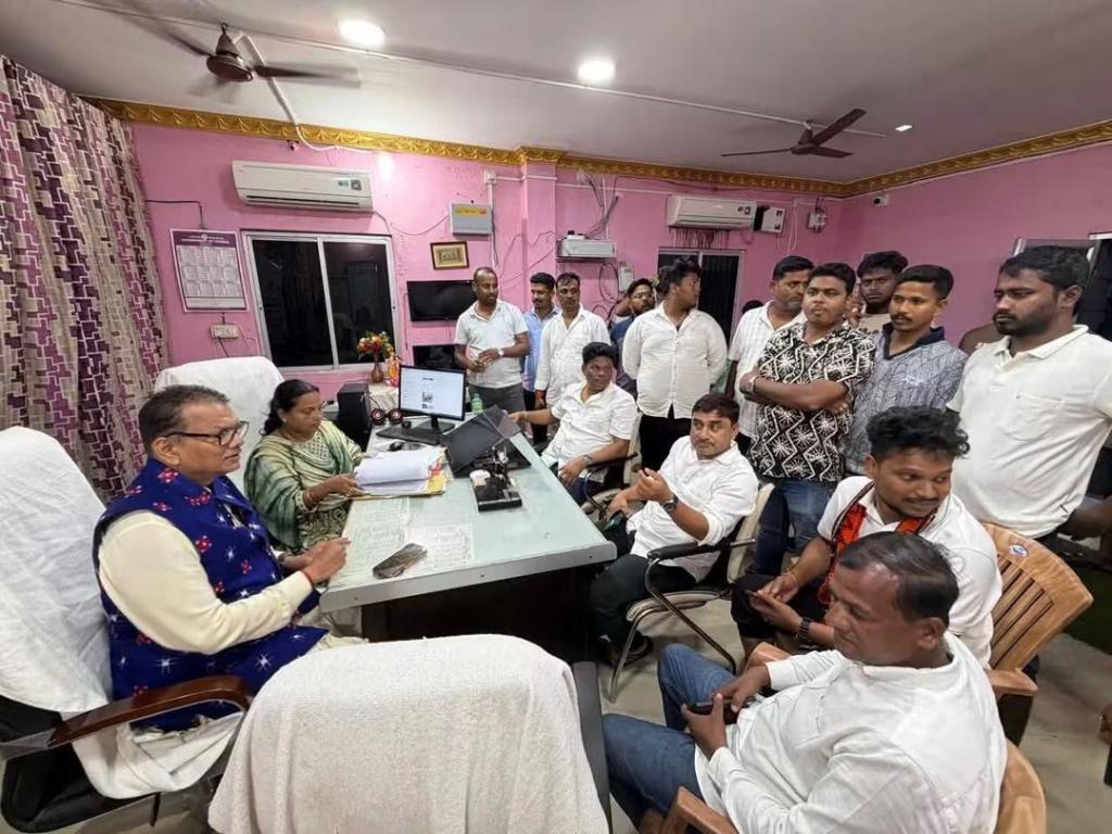 Jajpur MP Visits Flood-Hit Areas in Bari, Reviews Relief Measures