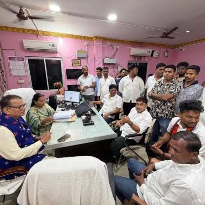 Jajpur MP Visits Flood-Hit Areas in Bari, Reviews Relief Measures