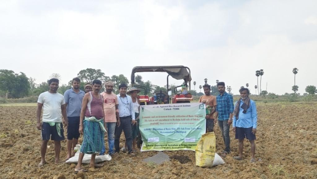 EcoLime+: Turns industrial waste into a solution for Potential saving 10-15% DAP in acid soils of Odisha