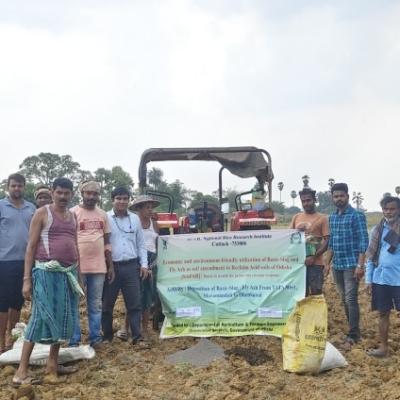 EcoLime+: Turns industrial waste into a solution for Potential saving 10-15% DAP in acid soils of Odisha