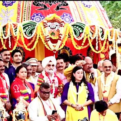New Delhi’s Hauz Khas Temple Celebrates 48th Rathayatra