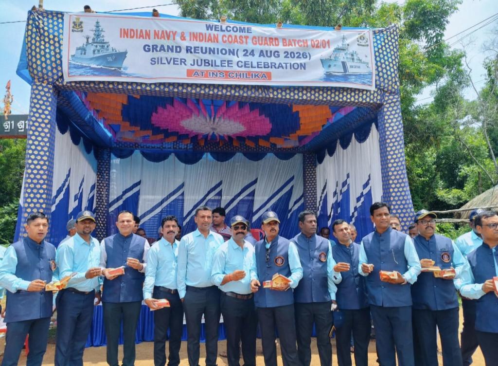 Silver Jubilee Reunion of Indian Navy & Coast Guard Batch 02/2001 Celebrated on Odisha Coast