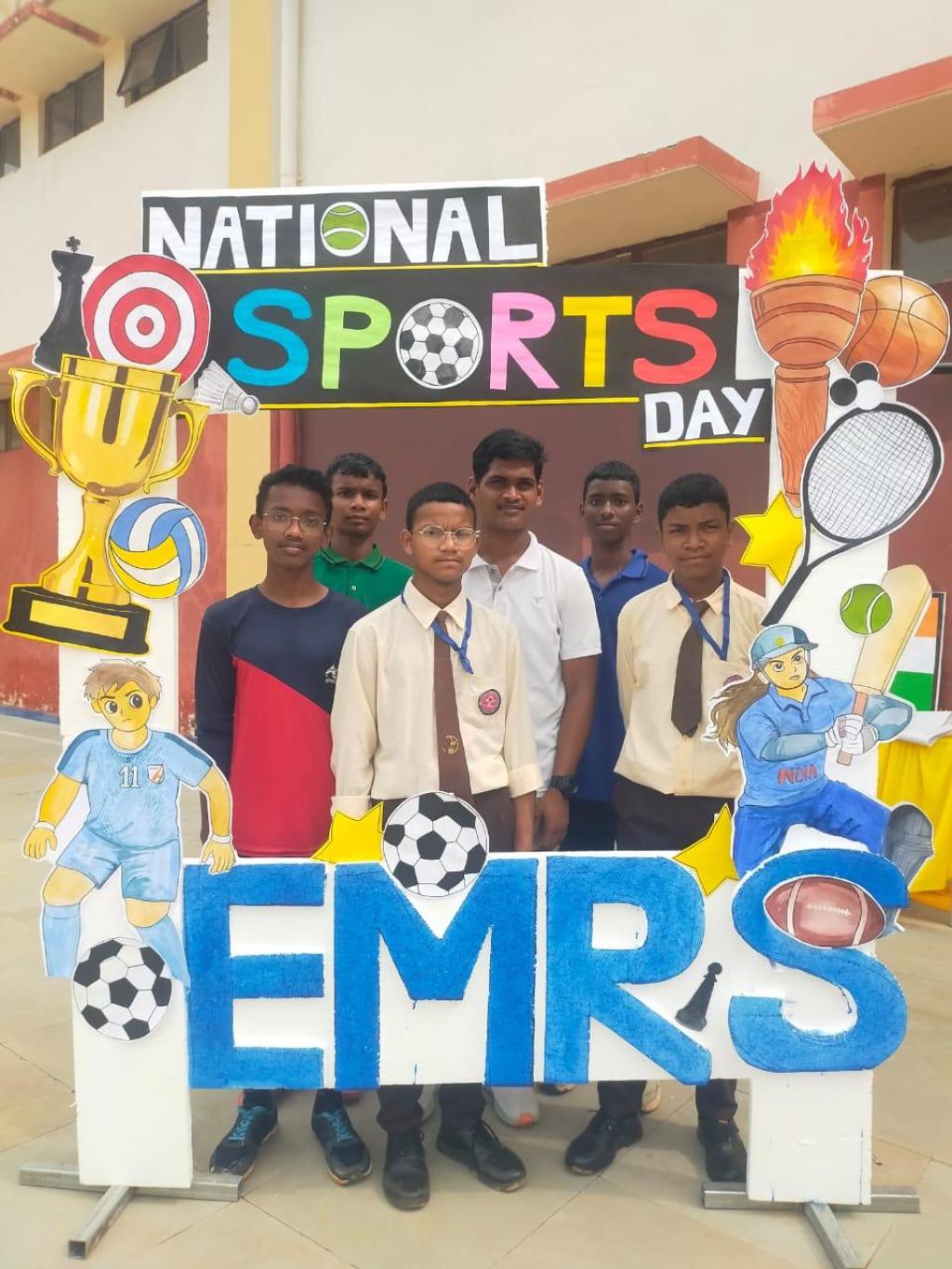 EMRS Odisha Celebrates National Sports Day 2026 with Enthusiasm