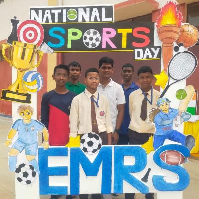 EMRS Odisha Celebrates National Sports Day 2026 with Enthusiasm