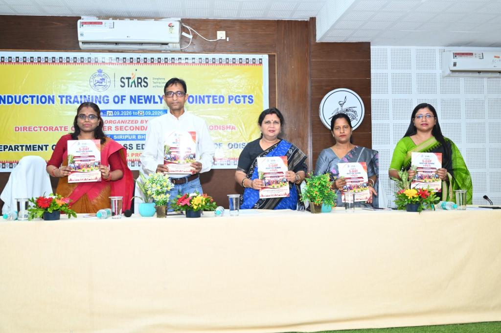 Five-Day Training for Odia PGTs Organised in Bhubaneswar
