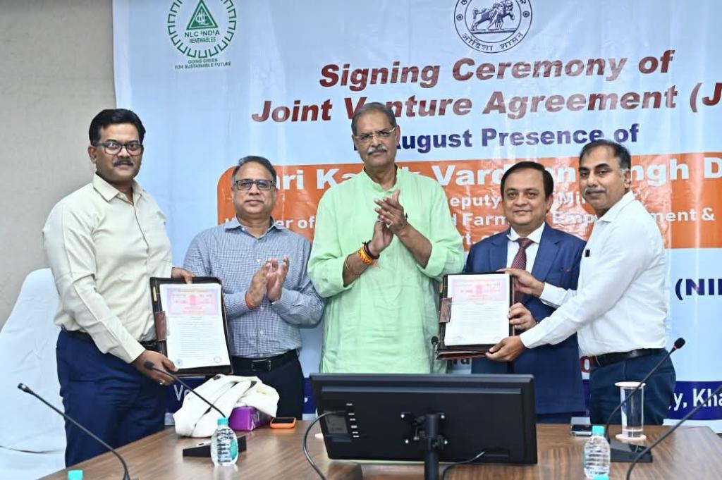 NLC India Renewables and OREDA Sign Landmark Joint Venture to Boost Green Energy in Odisha