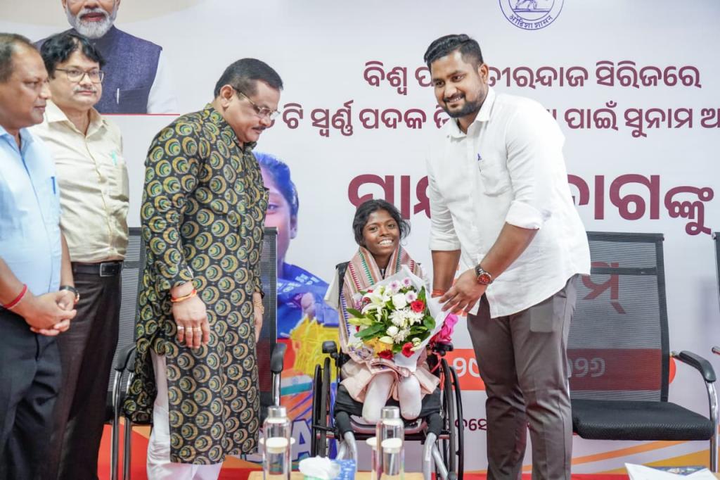 Odisha’s Pride: Para-Archer Payal Nag Felicitated for International Glory