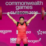 Gold to Mirabai Chanu in Commonwealth games