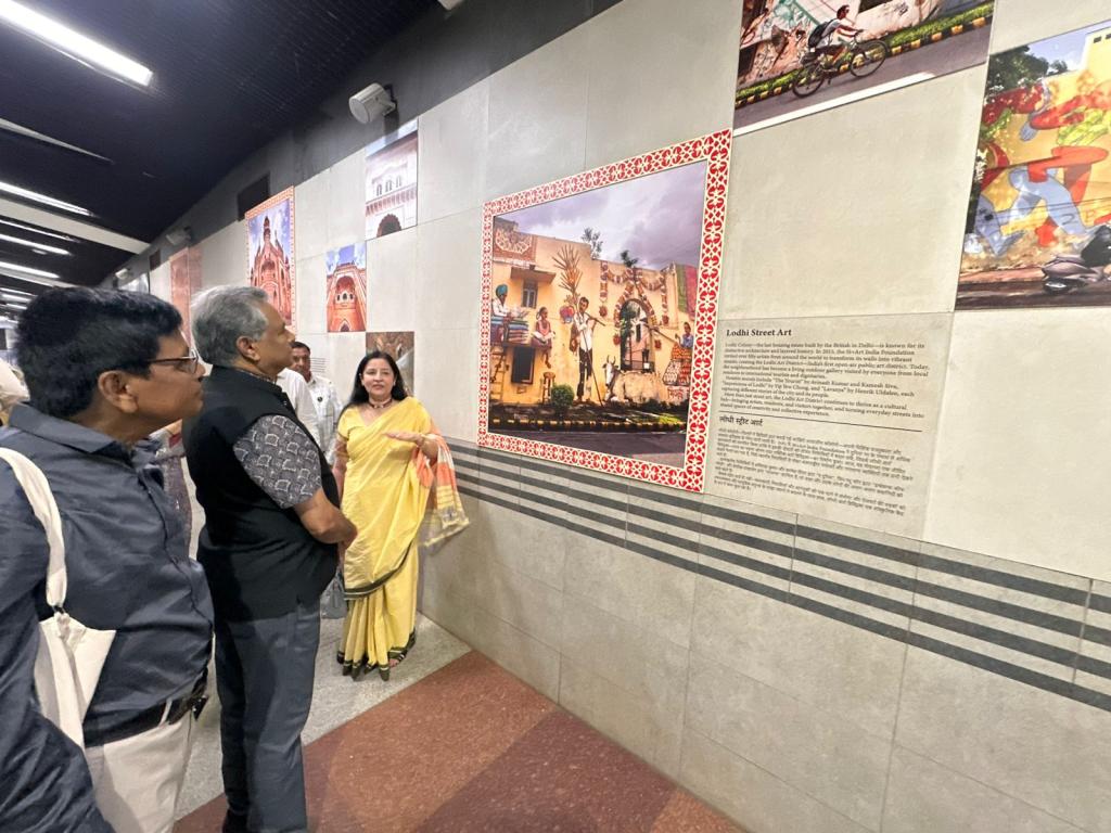 INTACH at Delhi Metro Stations