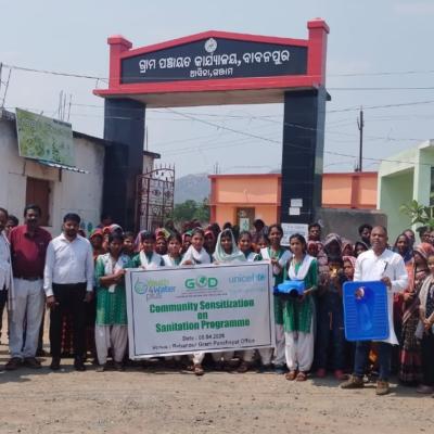 Community Sensitization on Sanitation Programme held at Aska