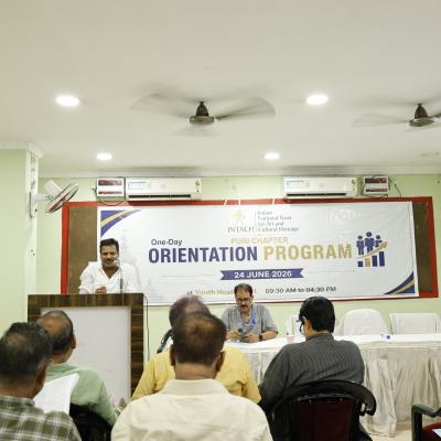 One-day orientation program on Heritage Awarness, Documentation and Conservation by INTACH Puri Chapter