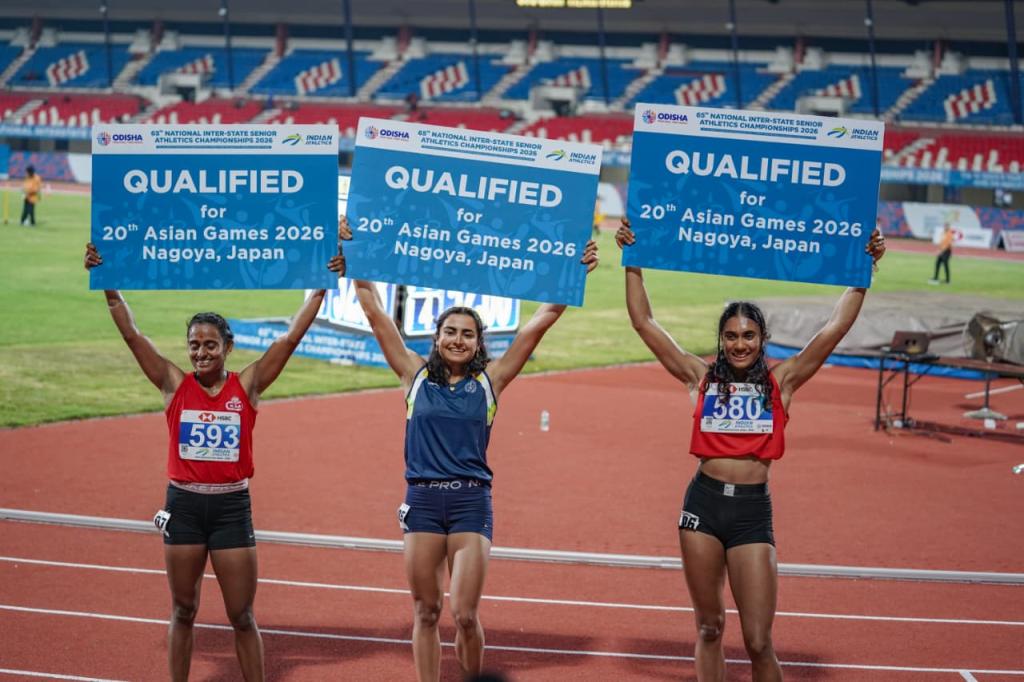Karnataka’s pole vaulter Sindhushree enters her name in record books