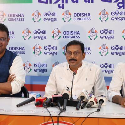 BJP betrays 40 lakh chit fund depositors by inducting Pravat Biswal into party said Congress