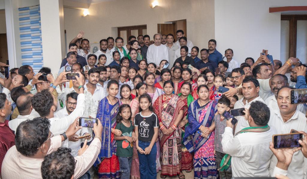 Naveen Patnaik Reviews Development and Organisation in Narla Constituency