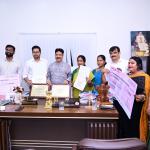 BMC Team Presents National Clean-Air Awards to H&UD Minister Dr Kruchna Chandra Mahapatra