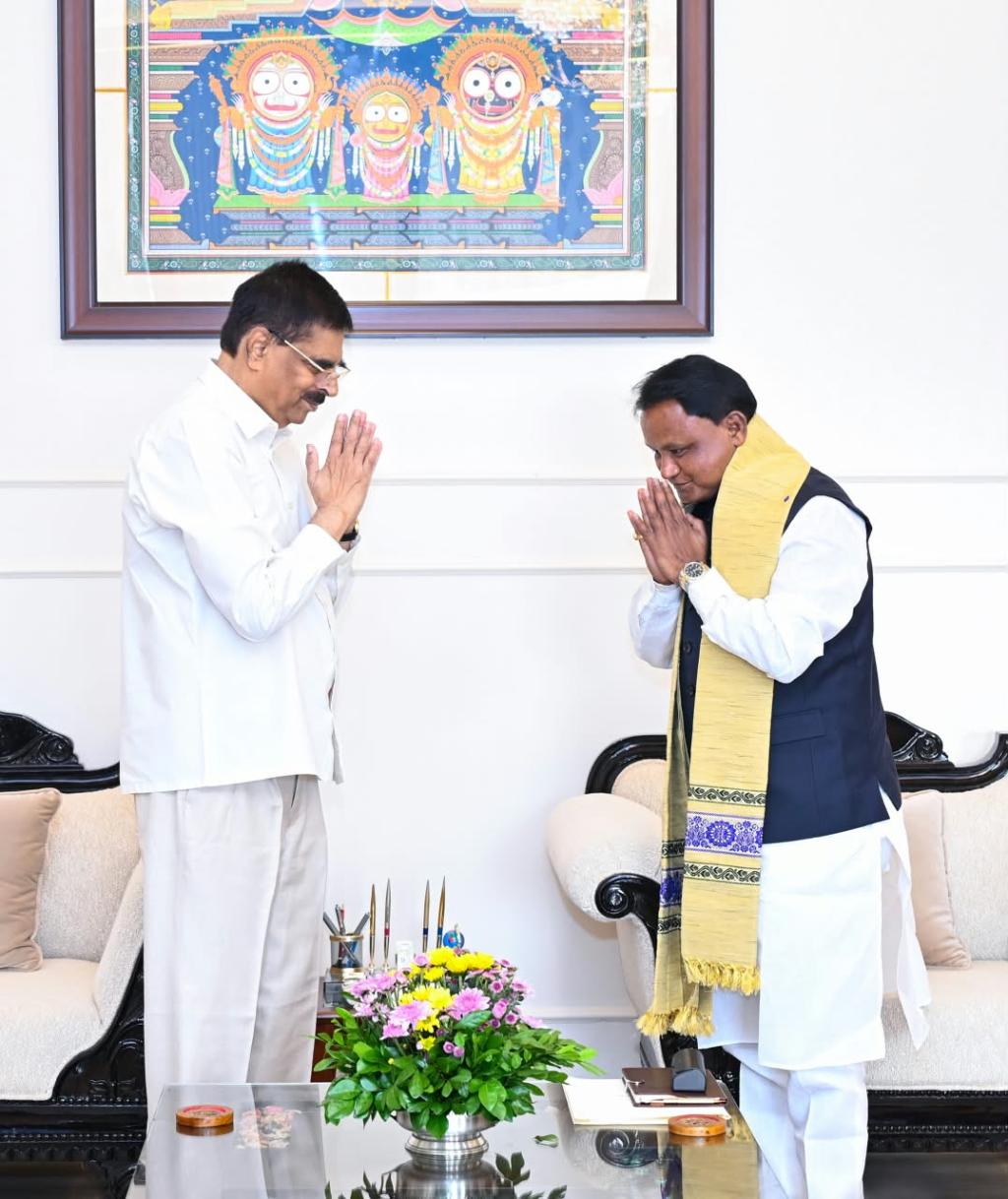 CM Majhi calls on Governor, discusses Odisha’s development priorities