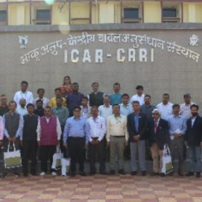 Visit of Journalists from Uttarakhand to ICAR-Central Rice Research Institute to Understand Research and Development Initiatives
