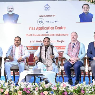 CM Inaugurates VFS Global Visa Application Centre in Bhubaneswar
