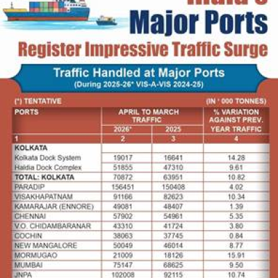 Ports Drive India’s Trade Momentum under Maritime Amrit Kaal Vision 2047