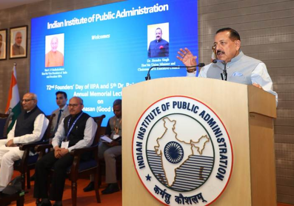 Dr Jitendra Singh proposes curriculum for AI-Driven 'Smart Governance', Rolls Out Vision for Indian Institute of Public Administration (IIPA)