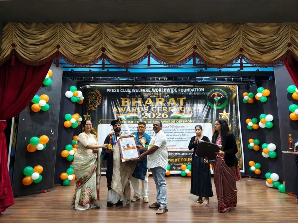 Literary Critic and Director Bidagdh  Sarat Kumar Jena Awarded Doctorate