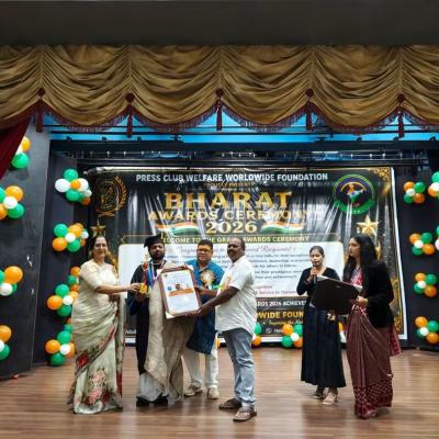 Literary Critic and Director Bidagdh  Sarat Kumar Jena Awarded Doctorate
