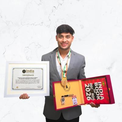 From Nuapada to Asia Book of Records — Odisha's 'Knee Striker of India' Sachin Behera Creates History Again with 146 Knee Strikes in 60 Seconds Wearing 1 KG Ankle Weight on Each Leg
