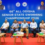 66th Odisha state senior swimming Championship 2026 begins