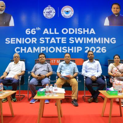 66th Odisha state senior swimming Championship 2026 begins