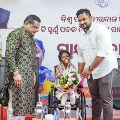 Odisha’s Pride: Para-Archer Payal Nag Felicitated for International Glory