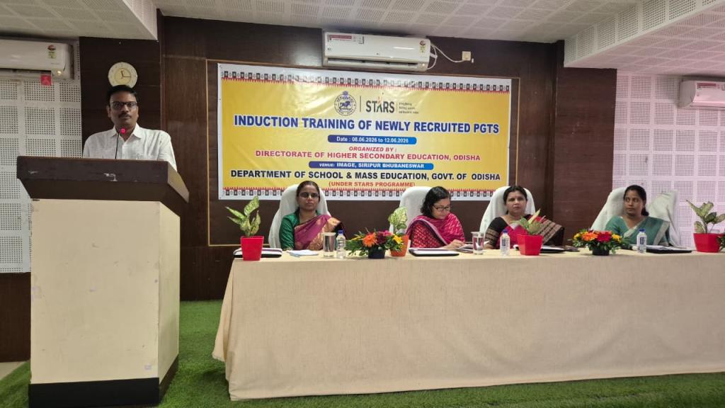 Induction Training for PGTs Organized in Bhubaneswar