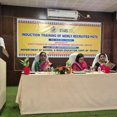Induction Training for PGTs Organized in Bhubaneswar