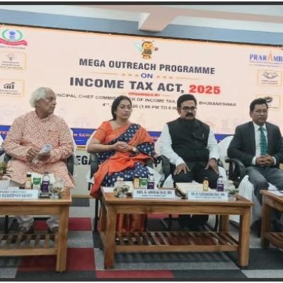 Income Tax Department, Odisha Region Hosts Mega Outreach Programme “Prarambh-2026” on Income Tax Act, 2025