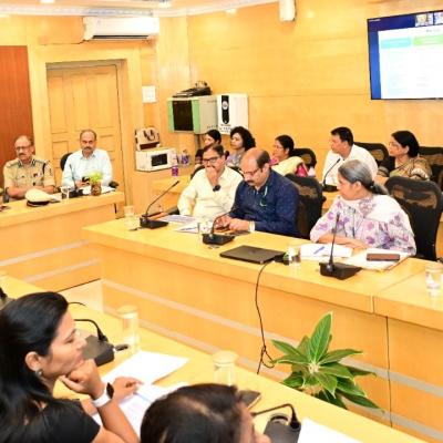 High-Level Review on Women’s Safety with NCW Chairperson in presence of Chief Secretary Odisha and Govt. officials