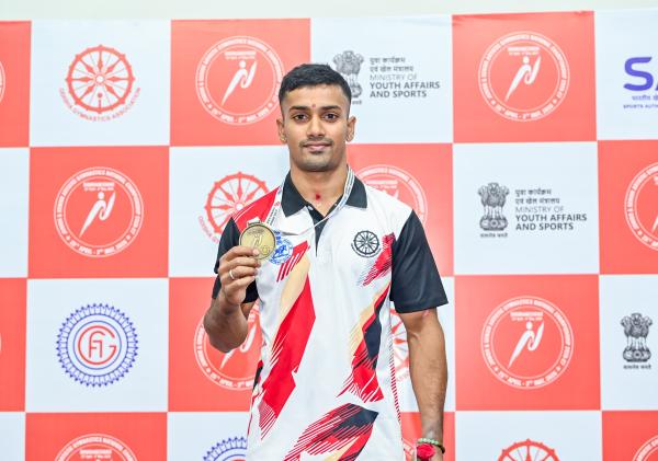 Tapan Mohanty Clinches All-Around Title as Odisha Shines on Day 2 of Artistic Gymnastics Nationals
