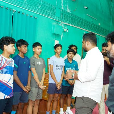 Badminton a Priority Sport; High-Standard Training Guaranteed: Sports Minister Suraj Suryabanshi