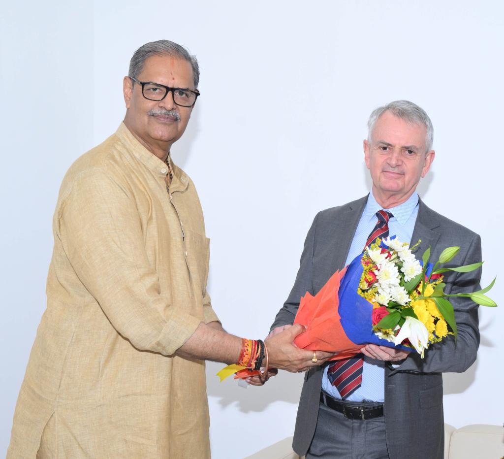 Canadian High Commissioner Calls on Odisha Deputy CM K V Singdeo ; Discusses Trade, Minerals, & Bilateral Ties