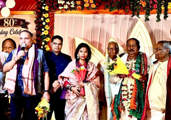 Pattamundai celebrates 80th Birthday of Baraha Samal
