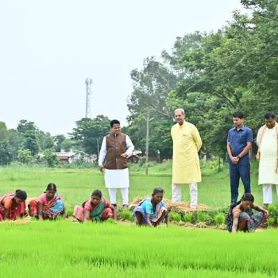 Deputy Chief Minister Reviews Kharif Preparedness and Agricultural Activities in Keonjhar