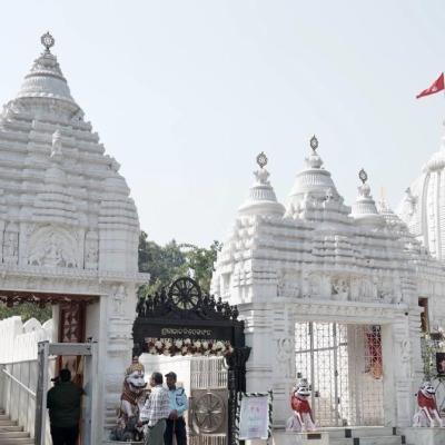 Preparations on for Ratha Yatra at Delhi’s Hauz Khas Temple